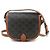 Céline Borsa a tracolla Celine Triomphe Medium Folco Marrone