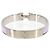Bracciale Hermès Clic H GM Argento Porpora - vista 4