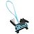 Hermès Hermes Rodeo Robeo 24 PM Handbag Charm Nero Blu chiaro - vista 3