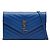 Bolso de hombro con cadena Saint Laurent Cassandra Envelope Azul