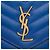 Bolso de hombro con cadena Saint Laurent Cassandra Envelope Azul - vista 7