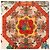 Hermès Foulard Hermes Carre 90 Winter Pleasures Rosso Multicolore - vista 2
