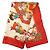 Hermès Foulard Hermes Carre 90 Winter Pleasures Rosso Multicolore - vista 8