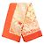 Hermès Foulard Hermes Carre 90 Magnificent Frigates Multicolore Arancione - vista 8