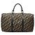 Borsa Christian Dior Dior Trotter Boston Bag Beige Blu navy
