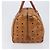 MCM Vicetos Porte-documents en cuir marron - vue 4