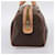 Céline Celine boston Macadam Canvas Marrone - vista 3