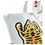 Borsa Tote Louis Vuitton NIGO Collaboration Bianco - vista 6