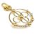 Charm per borsa Louis Vuitton Argento D'oro