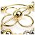 Charm per borsa Louis Vuitton Argento D'oro - vista 6