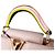 Borsa a mano in pelle Louis Vuitton Capucines BB Rosa - vista 10