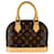 Borsa Louis Vuitton Monogram Alma BB Marrone Monogramma - vista 3