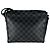 Borsa a tracolla Louis Vuitton Damier Graphite Nero Damier ebene - vista 3