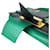 Borsa a tracolla Prada in pelle nera e verde Nero - vista 11