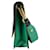 Borsa a tracolla Prada in pelle nera e verde Nero - vista 2