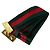 Borsa a tracolla in pelle Gucci Sylvie Rosso - vista 11