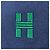 Hermès Borsa Hermes Bride à Black GM Canvas Blu Verde - vista 11