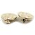 Orecchini a clip Chanel Gold D'oro - vista 3