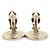 Orecchini a clip Chanel Gold D'oro - vista 5