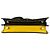 Borsa a tracolla Fendi Peekaboo I.U. in Khaki e Yellow Cachi Giallo - vista 4