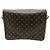 Borsa a tracolla Louis Vuitton Abesses Monogram Canvas Marrone