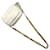 Borsa CHANEL Matelassé Coco Mark Bianco - vista 7