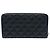 Chanel Matelassé Coco Mark langes Portemonnaie Schwarz - Ansicht 3