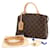 Borsa Louis Vuitton Petit Palais PM Monogram Marrone Monogramma - vista 3