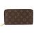 Cartera Zippy Monogram Louis Vuitton Rosa Monograma
