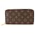 Louis Vuitton Monogram Zippy Wallet - Coquelicot Rot Monogramm