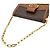 Bolsa de Ombro Louis Vuitton Monogram Reverse Dauphine MM Marrom Monograma - vista 6