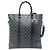 Borsa Louis Vuitton Anton in Damier Graphite Nero