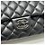 Borsa a tracolla Chanel A01112 Matelassé Nero - vista 8