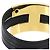 Hermès Bracciale Hermes Pousse Nero D'oro - vista 6