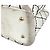 Borsa Chanel Wild Stitch CC Coco Mark Logo Bianco Blu navy - vista 7