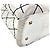 Borsa Chanel Wild Stitch CC Coco Mark Logo Bianco Blu navy - vista 8