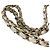 Borsa Chanel Wild Stitch CC Coco Mark Logo Bianco Blu navy - vista 9
