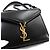 Borsa 2-way Saint Laurent Cassandra Mini Nero - vista 10