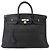 Hermès Borsa Hermes Birkin 40 in pelle Togo nera Nero