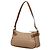 Borsa Salvatore Ferragamo con logo Gancini in rilievo Marrone Beige - vista 2
