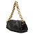 Borsa a pochette Bottega Veneta con catena nera Nero - vista 2