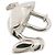 Hermès Charm per borsa Hermes Silver Padlock Pelican Argento - vista 4