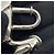 Hermès Charm per borsa Hermes Silver Padlock Pelican Argento - vista 9