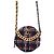 Borsa a tracolla Chanel Matelassé con catena Rosa Bianco Blu navy