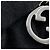 Borsa a tracolla piccola in pelle Gucci Blondie Nero - vista 11