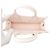 Borsa a mano Christian Dior Macro Cannage Book Tote Mini Rosa - vista 6