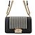Borsa a tracolla Chanel Black Matelasse Nero