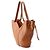 Borsa Tote Yves Saint Laurent Paris Marrone - vista 2