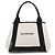Borsa Cabas S Balenciaga Navy Nero