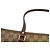 Gucci GG Canvas Leder Tote Bag Braun - Ansicht 14
